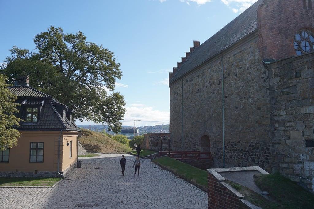 Obraz Akershus fortress. oslo norway northern europe summer outdoors city buildings urban akershus fortress festning military
