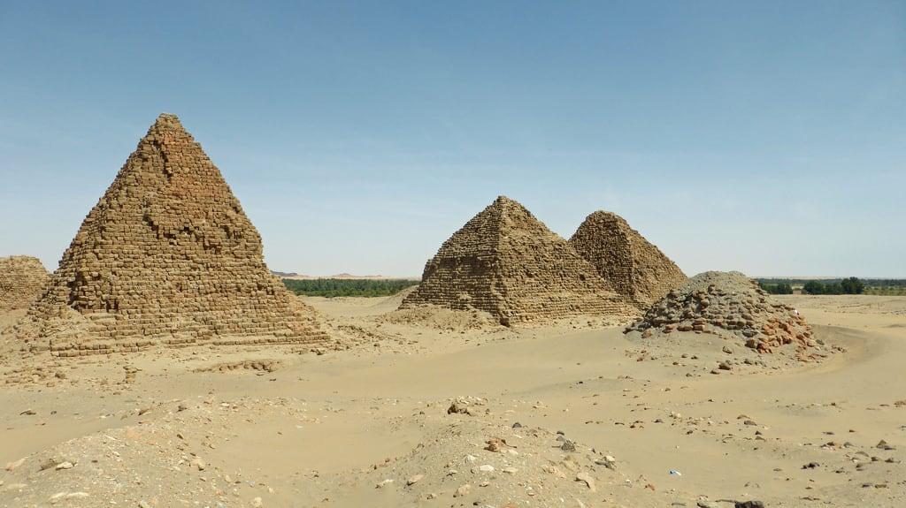 Image of Nuri Pyramids. sudan northernsudan nuri pyramids nubia year2017