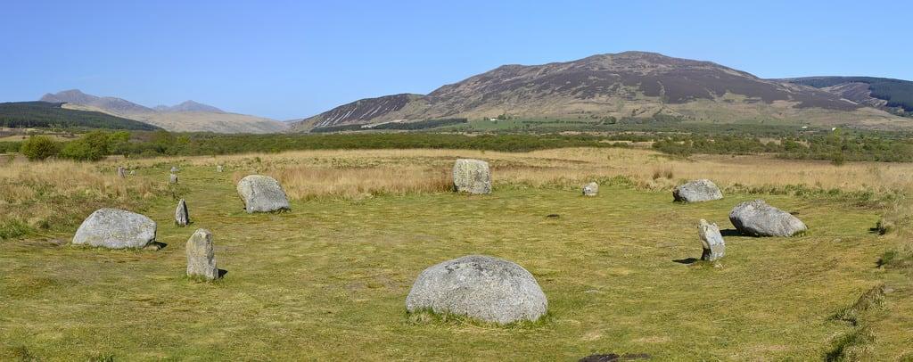 Immagine di Machrie Moor 1 stone circle. scotland arran machriemoor 1 stonecircle may 2017 landscape