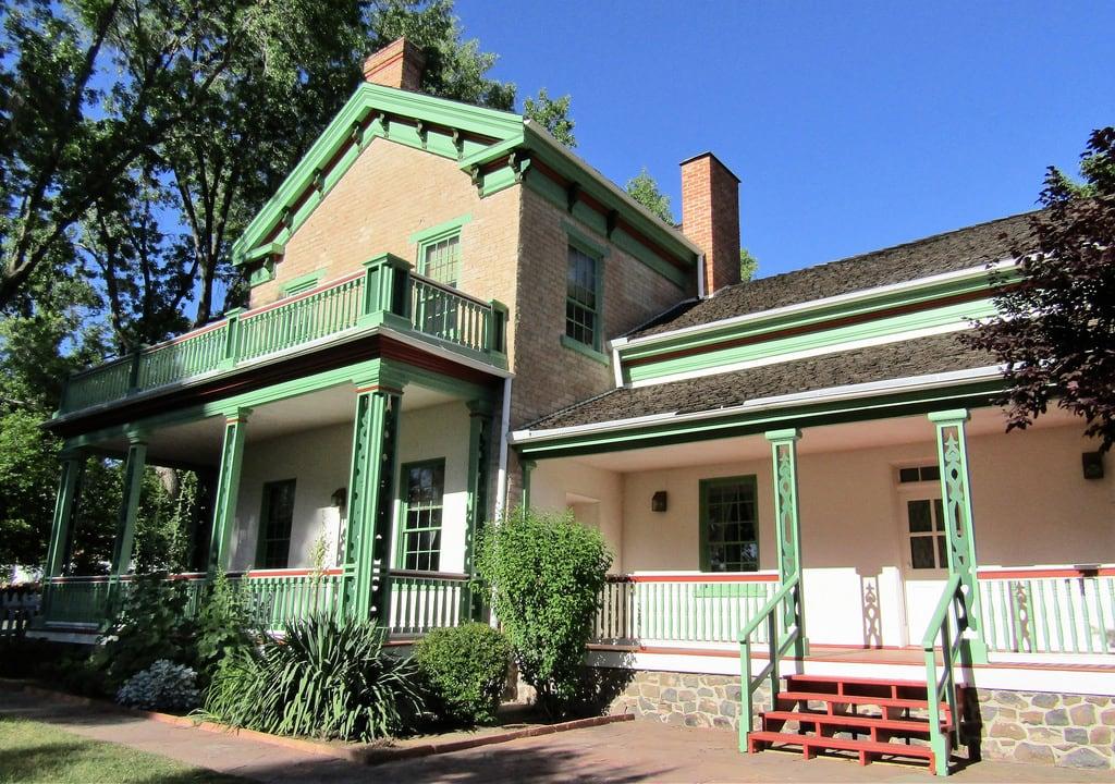 Image of Brigham Young Winter Home. 