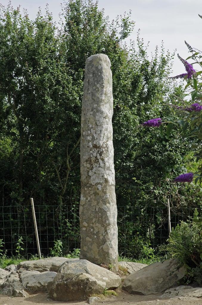 Obraz Le Doigt de Gargantua. plévenon côtesdarmor france bretagne menhir 巨石 μενίρ メンヒル menir менгир taşanıt doigtdegargantua