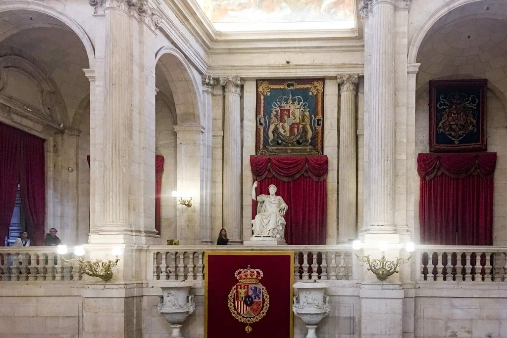 Royal Palace görüntü. 2017 madrid palace palaciorealdemadrid royalpalaceofmadrid spain comunidaddemadrid es