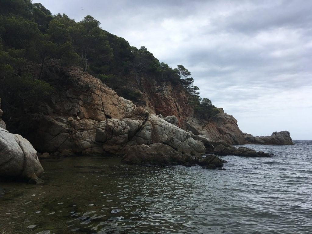 Cala Morisca 的形象. tossa de mar costa brava spain catalonia santa maría llorell pola giverola