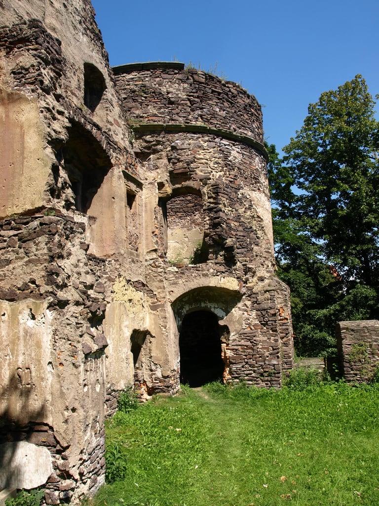 Image of Zamek Świny. castle zamek schweidnitz świdnica świny schweinhausburg geo:lon=16112292 geo:lat=50938831