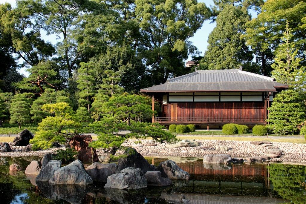 Bild von Burg Nijō. seiryuengarden 香雲亭 kountei 二条城 京都 kyoto 日本 japan ninomarupalace 二の丸御殿 honmarugarden