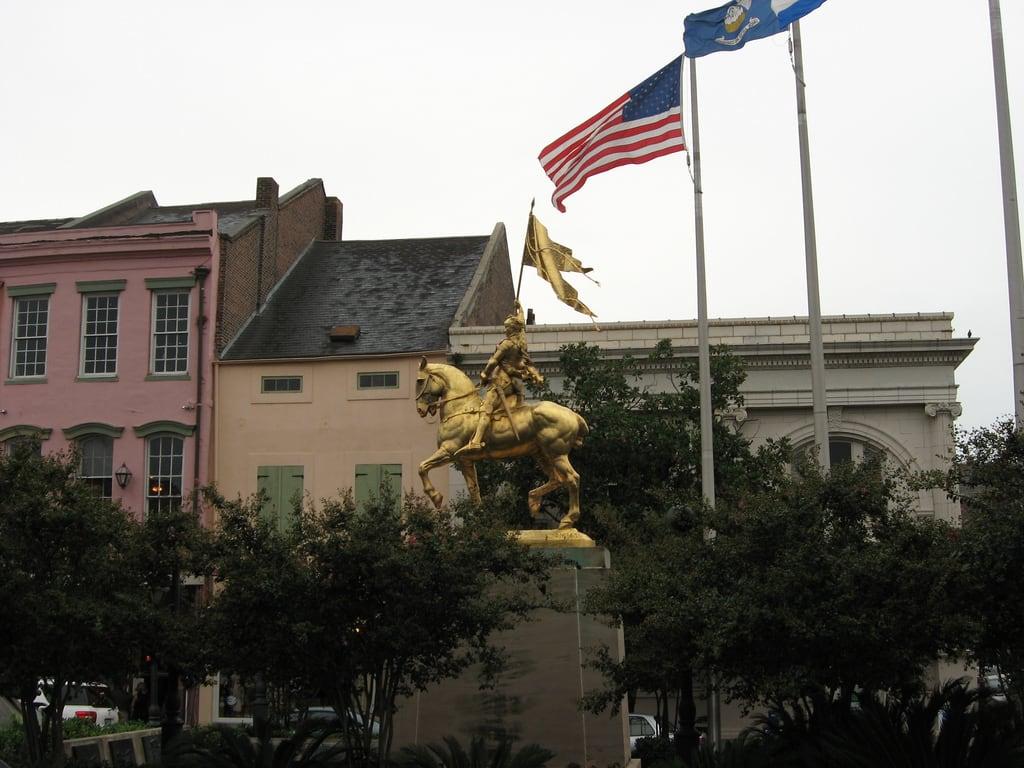 Image of Joan of Arc. orleans louisiana neworleans frenchquarter no3i