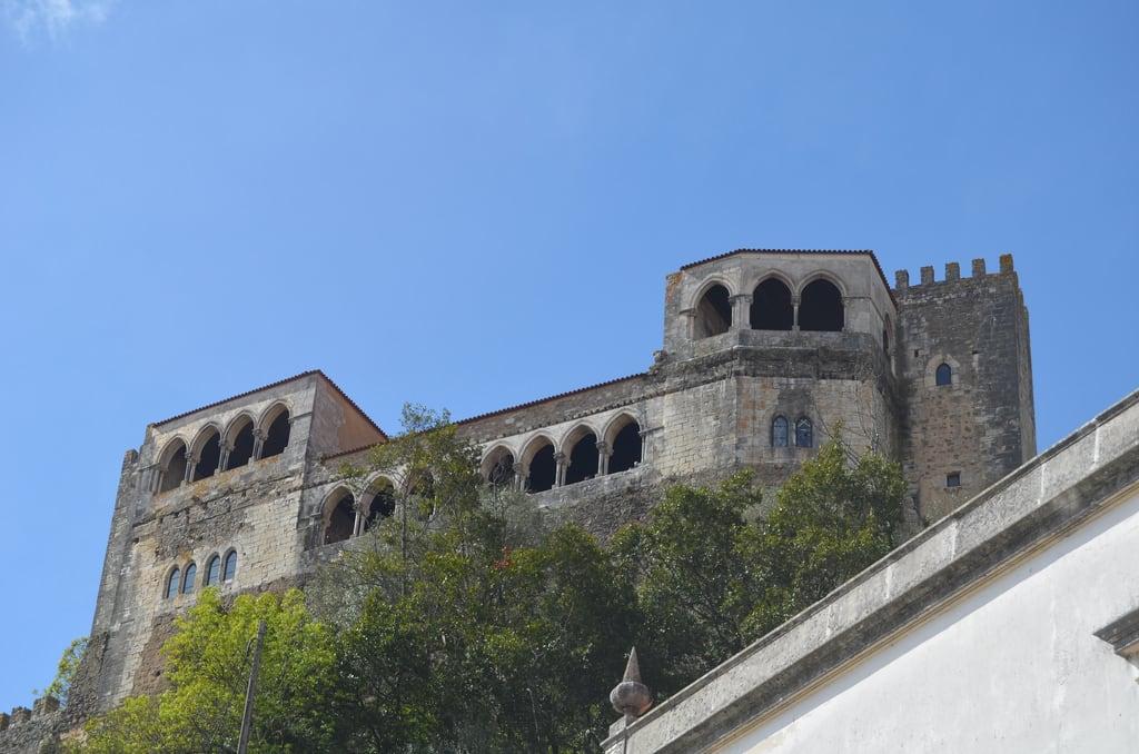 Leiria Castle 的形象. portugal leiria