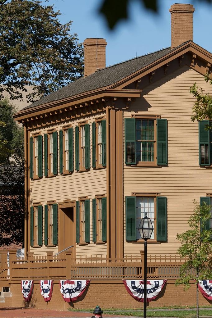 Image de Lincoln's Home. house history home illinois lincoln springfield abrahamlincoln 1860flickrexportdemo