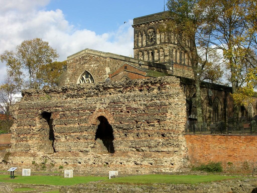 Image de Jewry Wall. roman leicester jewrywall