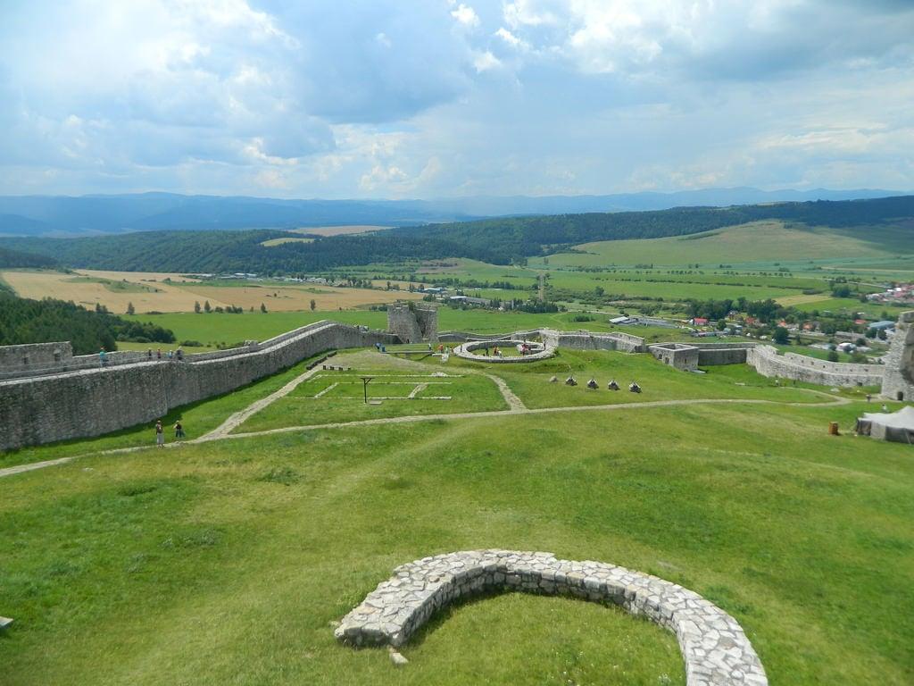 Spiš Castle görüntü. spissky hrad spis castle slovakia 2018