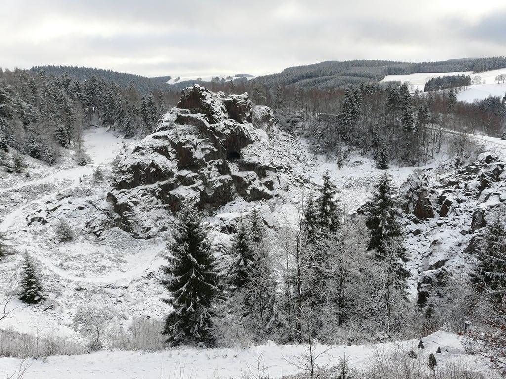 Binge の画像. schnee winter snow mine pit mining sachsen zeche binge colliery erzgebirge geyer grube bergwerk bergbau zinnstein huthaus geyersberg