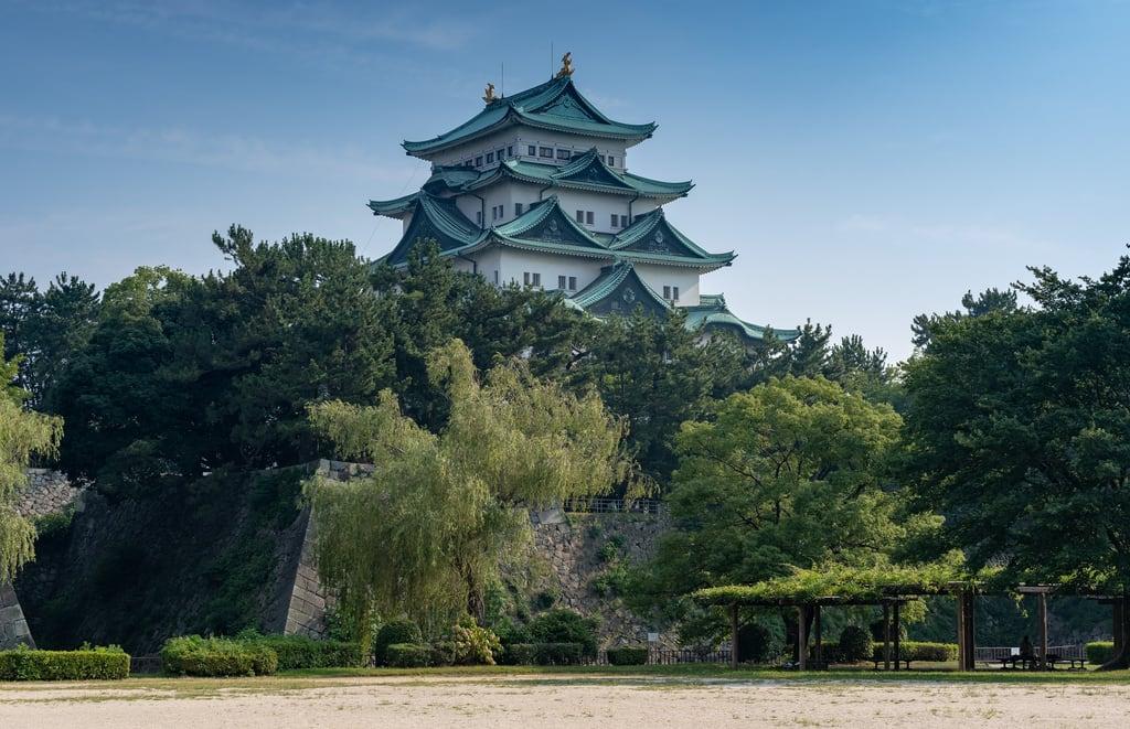 Bild von Burg Nagoya. aichiprefecture japan meijopark nagoya 名古屋市 2017 castle