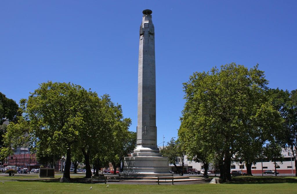 Image of War Memorial. newzealand monument dunedin warmemorial collumn