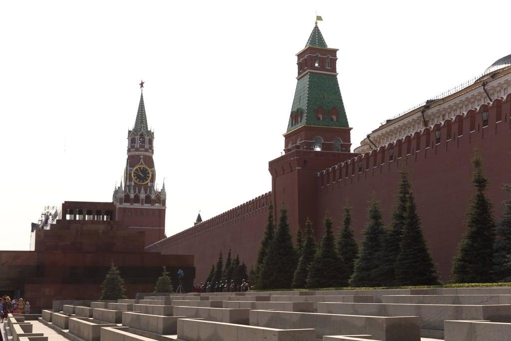 Image de Kremlin de Moscou. ronmacphotos moscow russia exodusavs redsquare
