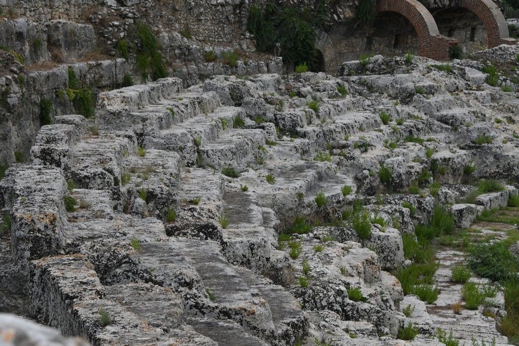 Imagem de Anfiteatro romano. italien italy ortigia sicilia sicily siracusa sizilien syracus syrakus italia ita