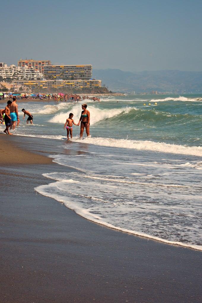 Playa de Fuente Salud görüntü. andalucía andalusia spain summer estepona malaga torremolinos carihuela