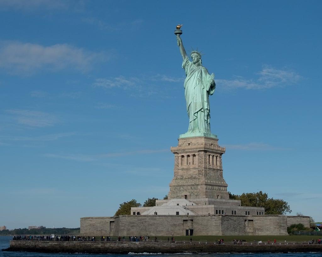 Image of Statue of Liberty. newyorkcity newjersey unitedstates us cfptig18