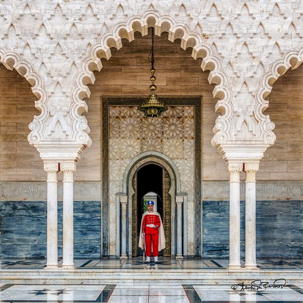 Bild von Mausoleum Mohammed V. rabat morocco cstevendosremedios rabatsalézemmourzaer ma