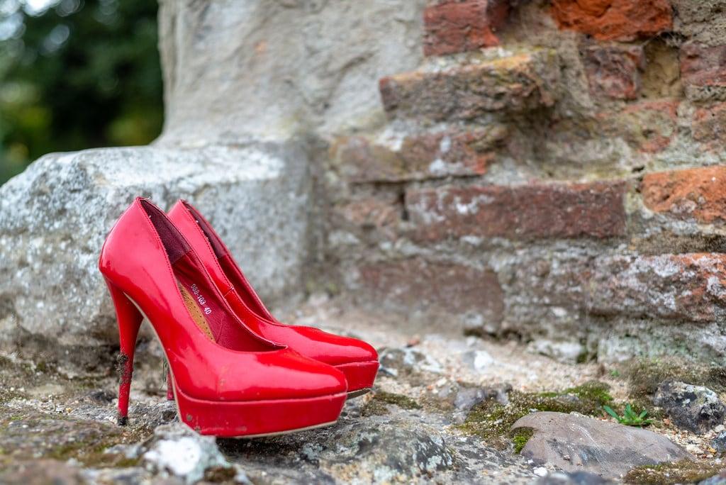 Sopwell Nunnery की छवि. nunnery red ruins shoes sopwell