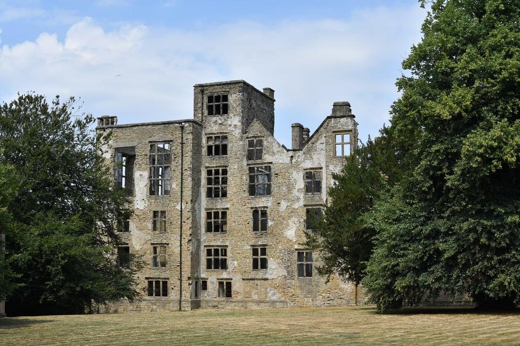 Image of Hardwick Old Hall. derbyshire england