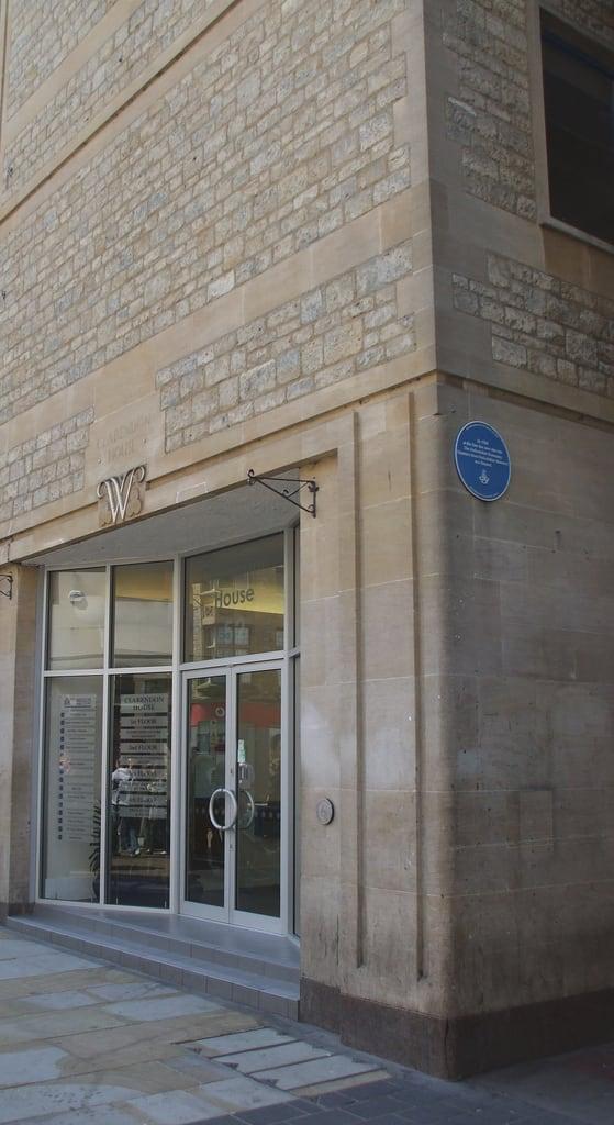 Image of The Oxfordshire Yeomanry. oxford blueplaque