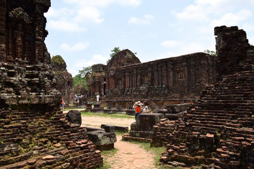 Mỹ Sơn Ruins görüntü. vietnam hoian ruins myson