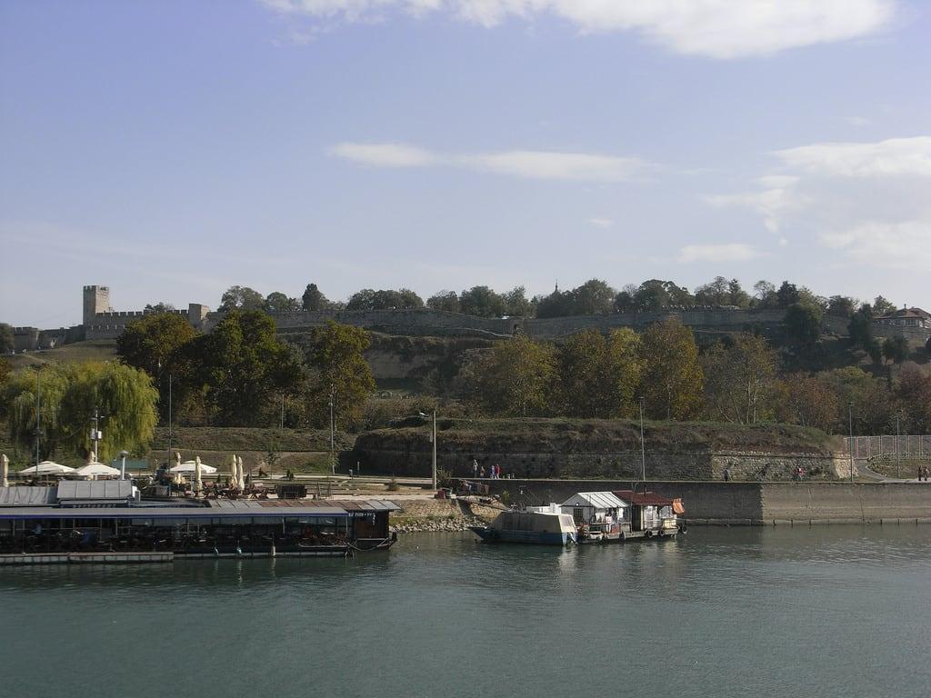 Image of Kalemegdan. danube beograd serbia fortress dunav city travel water
