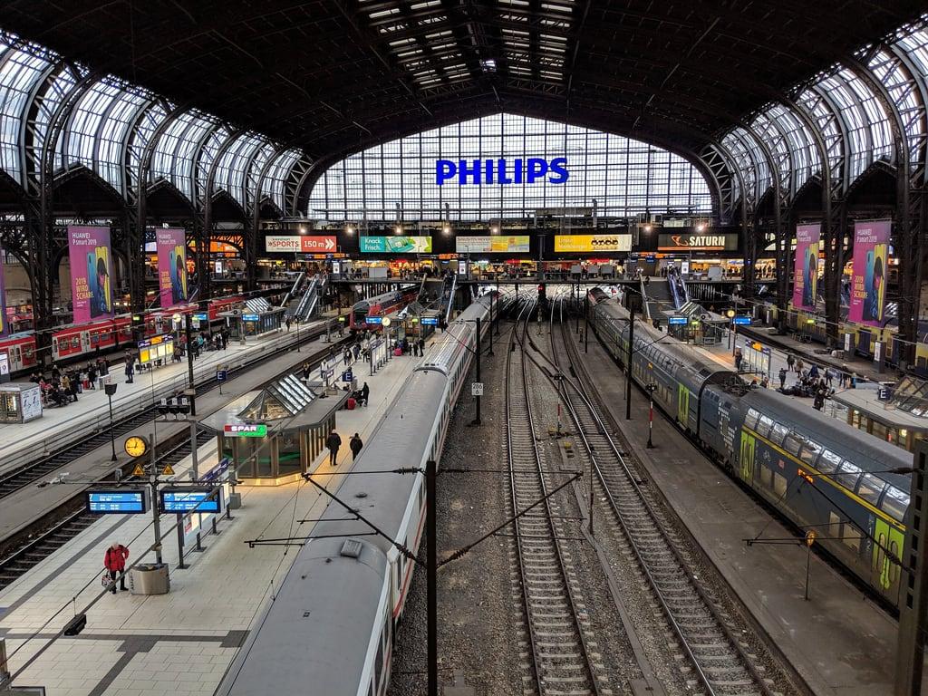 Obrázek Hamburg Hauptbahnhof. hamburg germany deutschland bahnhof hauptbahnhof trainstation