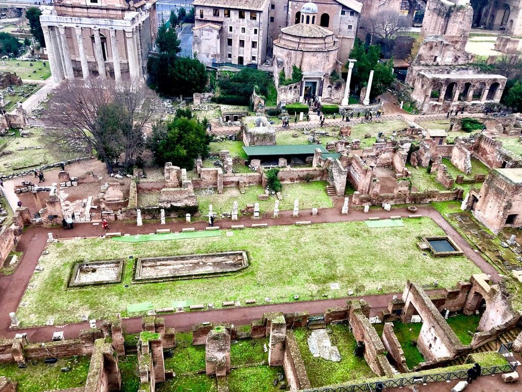 Roman Forum görüntü. 