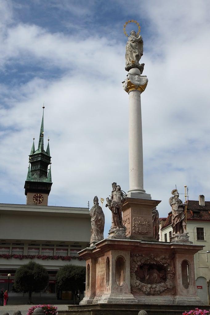 Image of Morový sloup. statue architecture znojmo efs1755