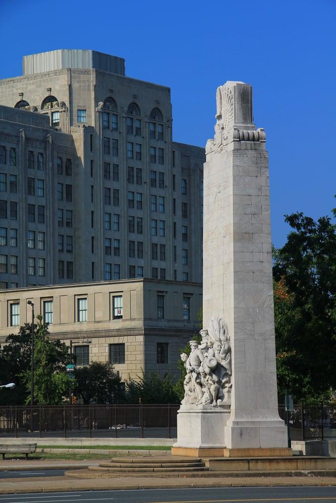 Bilde av Civil War Soldiers and Sailors Memorial. philadelphia pennsylvania benjaminfranklinparkway civilwarsoldiersandsailorsmemorial