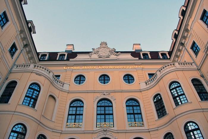 Image of Hotel Taschenbergpalais Kempinski. dresden altstadt innenstadt