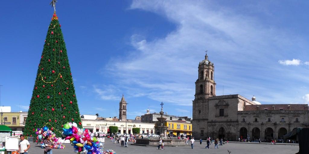Bilde av Plaza valladolid. sanfrancisco mexico morelia michoacan centrohistorico plazavalladolid