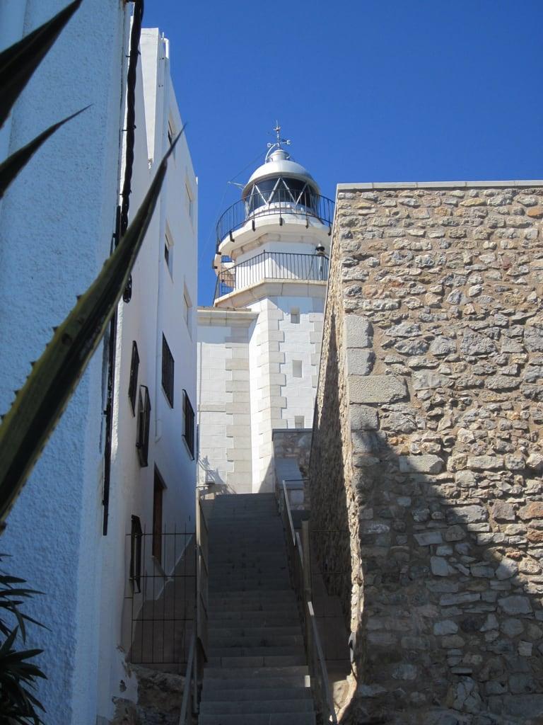 Image of Papa Luna. lighthouses faros peñíscola