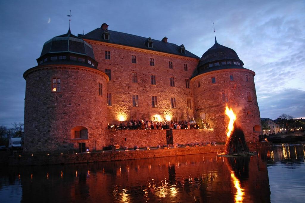 Bild av Örebro slott. örebro slottet