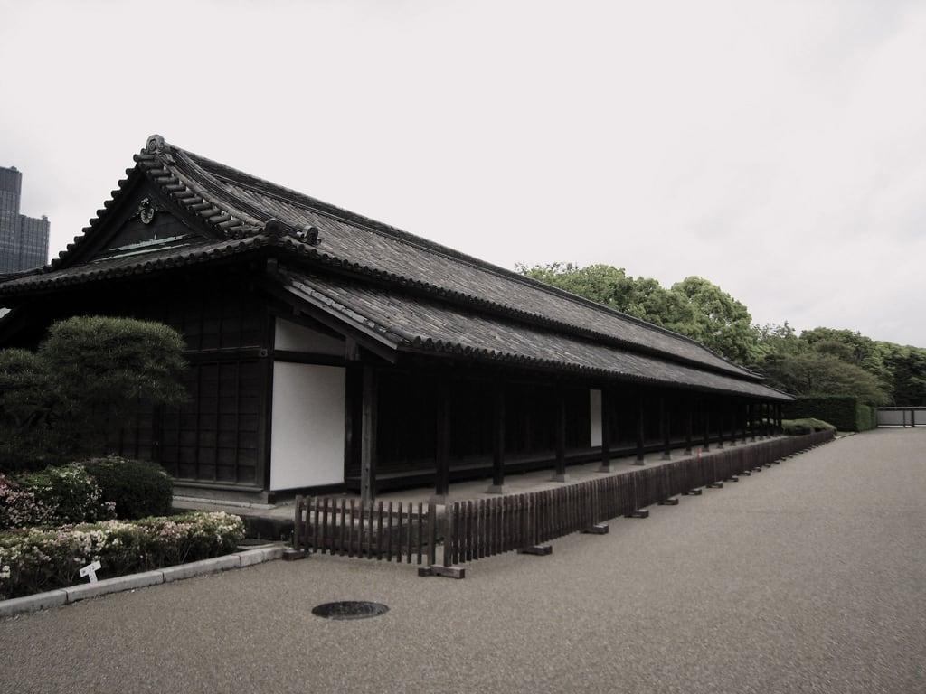 Hyakunin-bansho képe. castle japan edo guardhouse hyakuninbansho