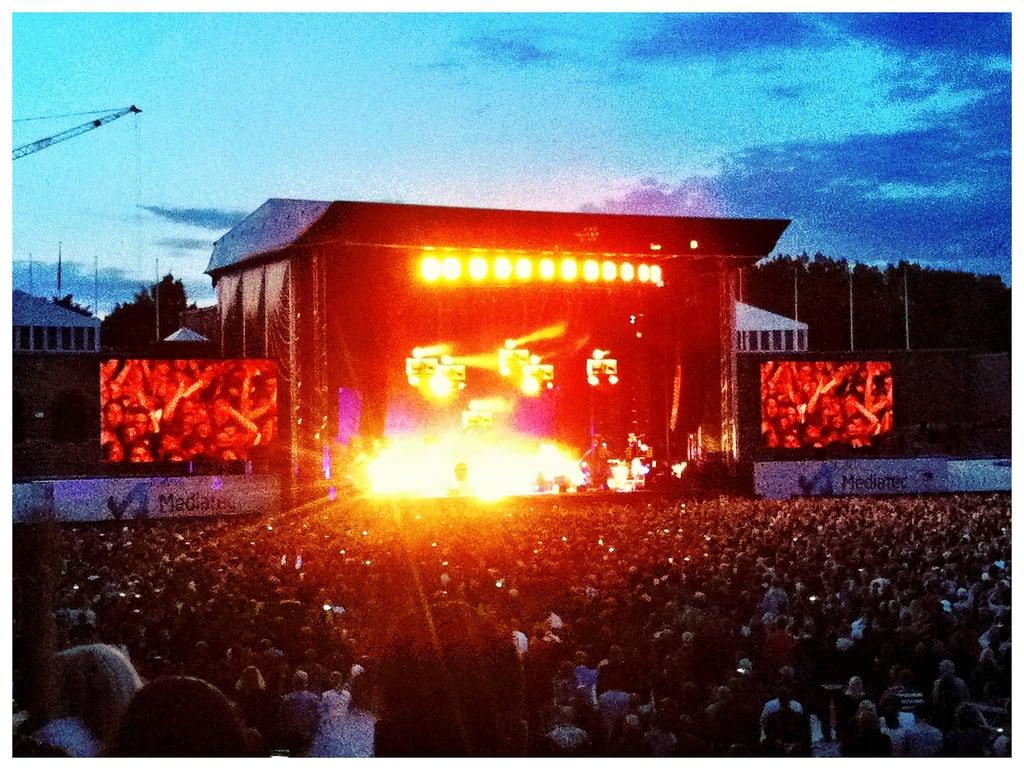 Gambar dari Stockholms Stadion. 