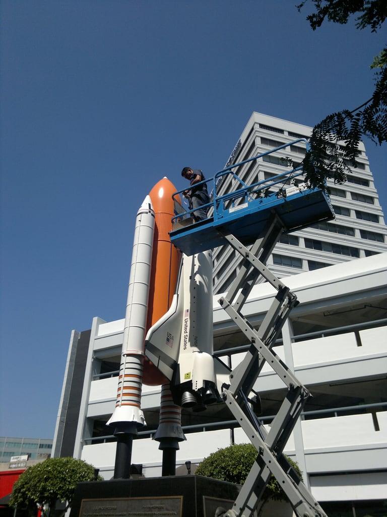 Bilde av Onizuka Memorial. memorial astronaut ellison spaceshuttle challenger onizuka