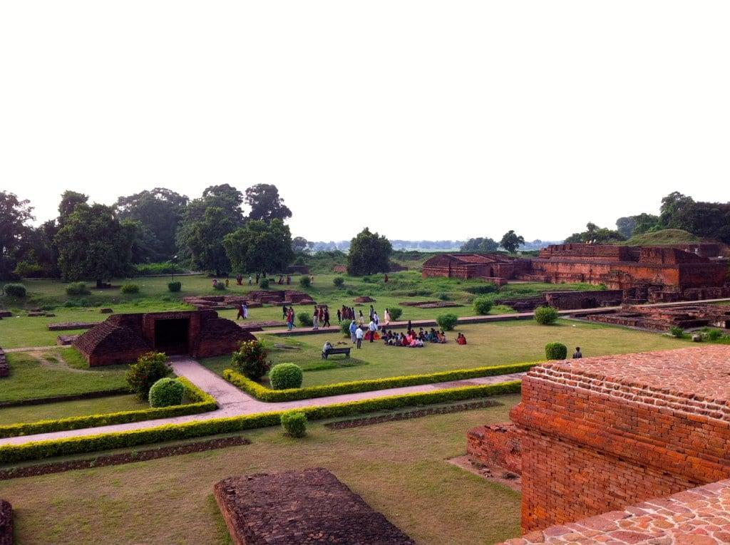 Image of Nalanda University ruins. university nalanda rajgir wwsf