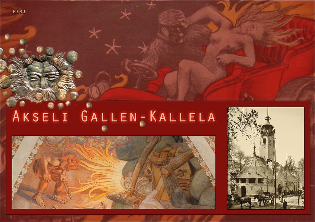 Akseli Gallen Kallela 의 이미지. gallenkallela finlande akseligallenkallela dalbera