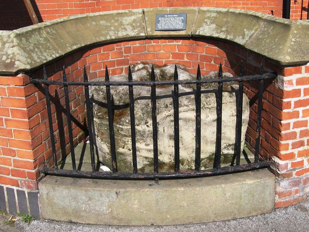 Image of Burton Stone. plaque