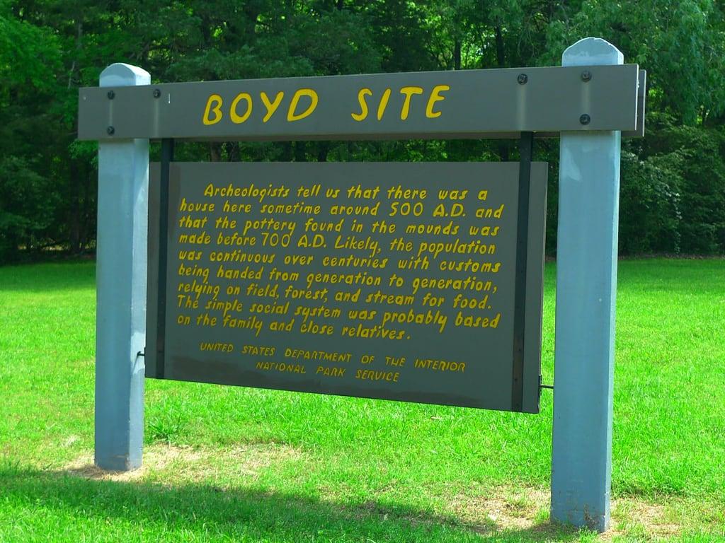 Boyd Mound képe. 