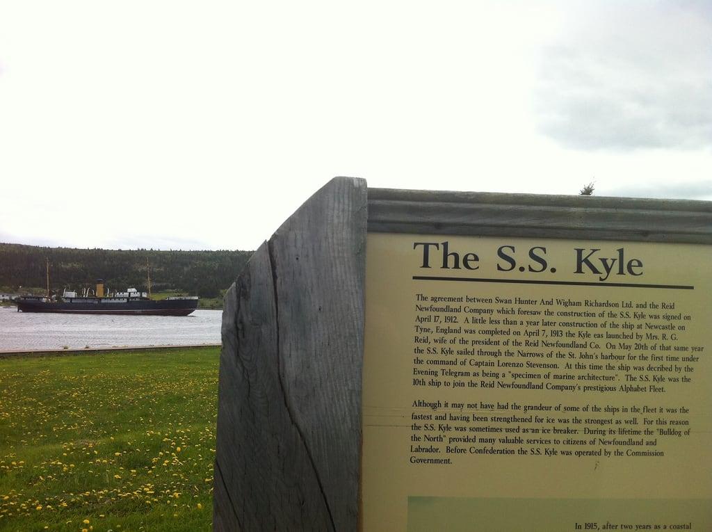 Gambar dari S.S. Kyle. canada newfoundland harbourgrace