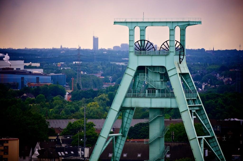 Afbeelding van Bismarckturm Bochum. museum deutschland nrw bochum förderturm ruhrgebiet zeche stadtpark ruhrpott bergbau bismarckturm fördergerüst