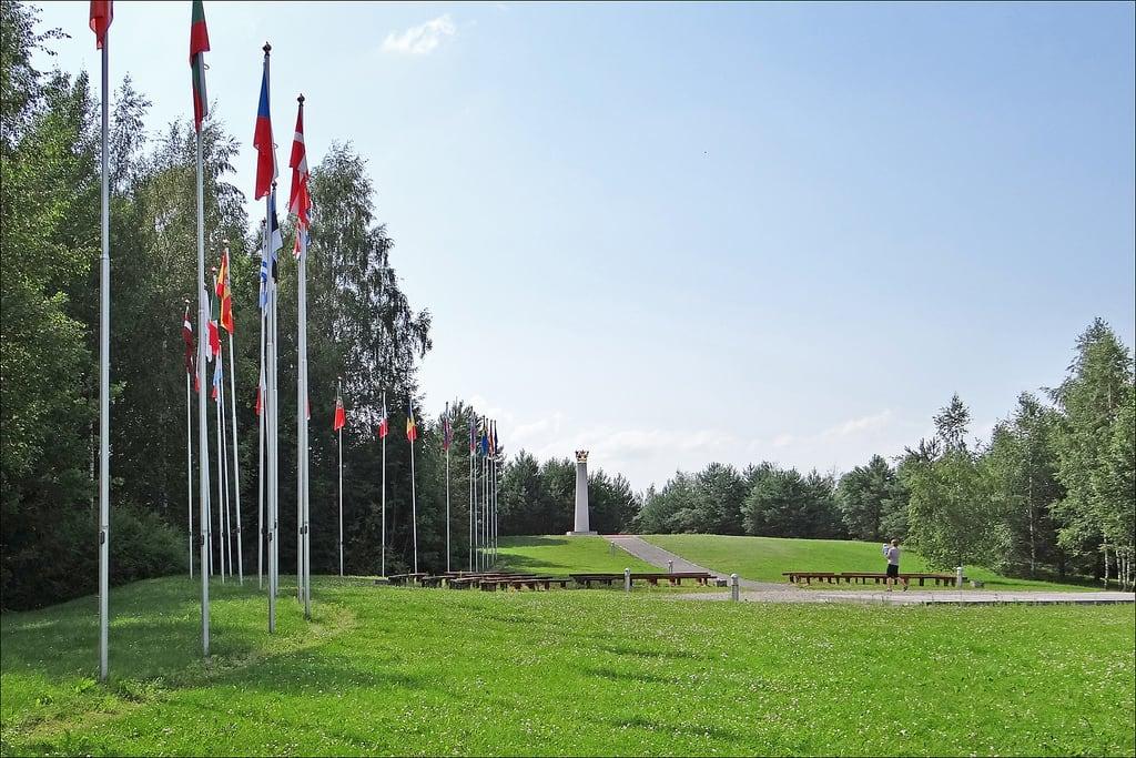 Bilde av Europos centras. lituanie europoscentras dalbera centredeleurope centregéographiquedeleurope