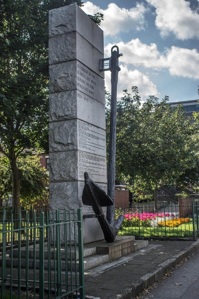 Image of Lost Seamen Monument. ireland dublin infomatique