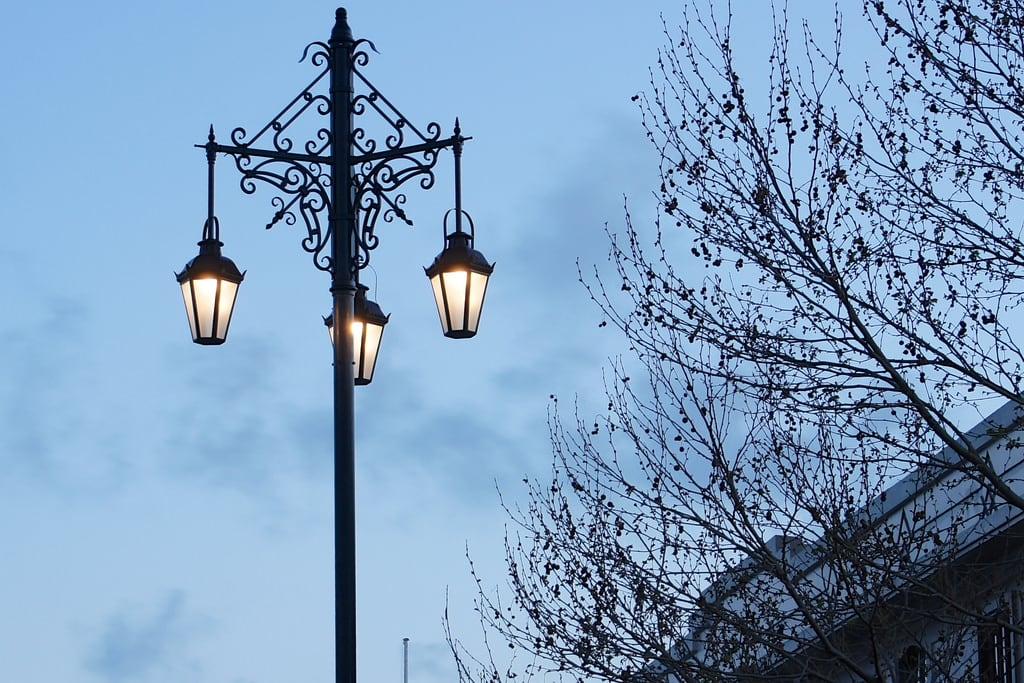 Image of Three Lamps. new heritage three historic auckland zealand lamps ponsonby