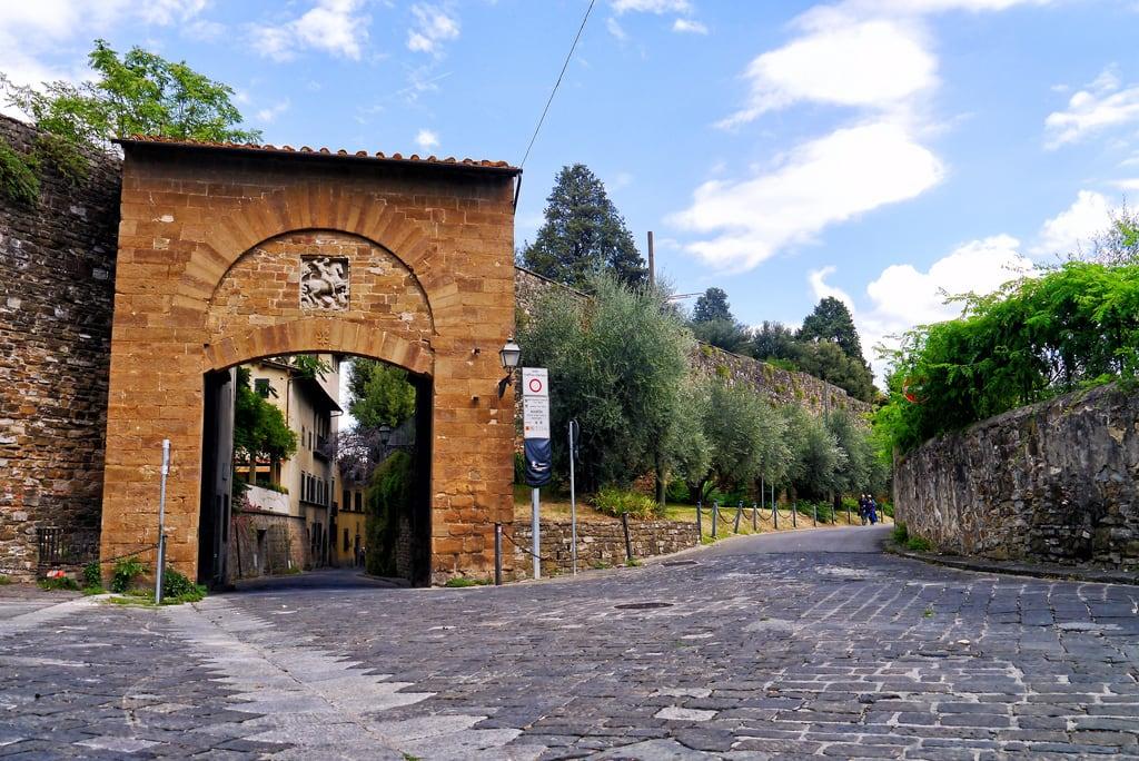 Afbeelding van Porta San Giorgio. florence firenze portasangiorgio