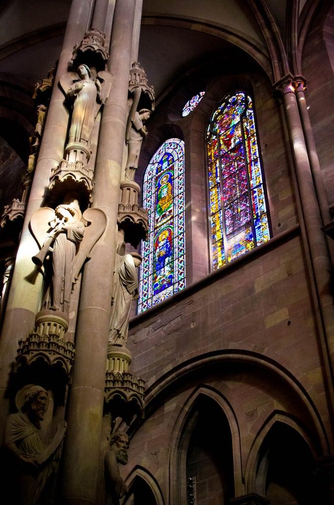 Bild von Colonne de Strasbourg. france church strasbourg cathédrale