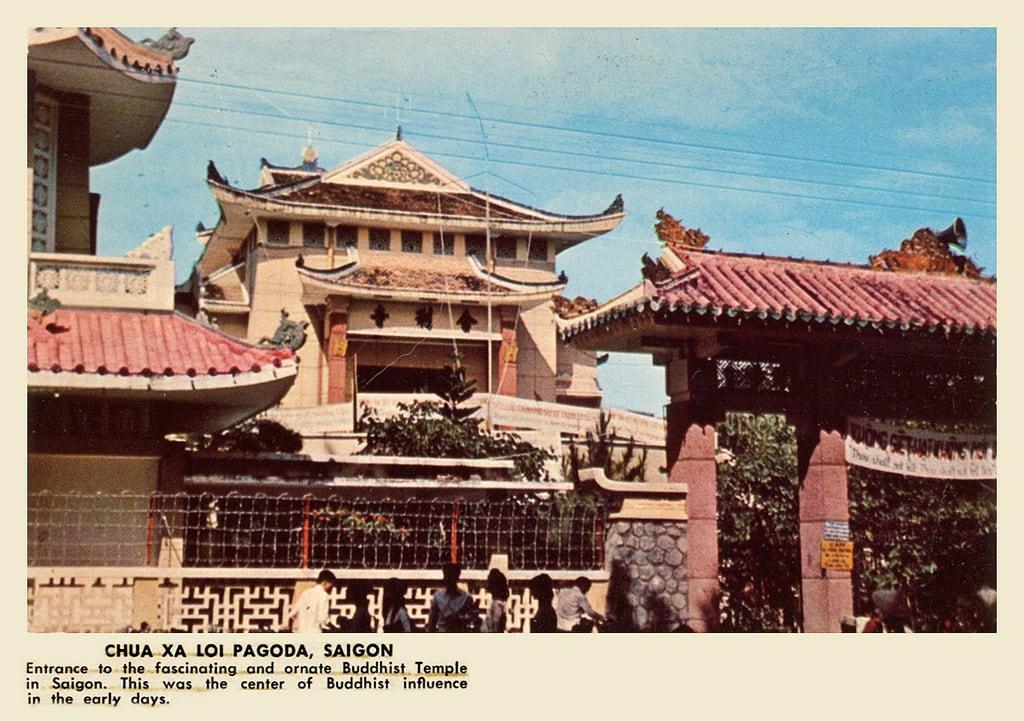 Attēls no Xa Loi Pagoda. pagoda buddhism saigon southvietnam chuaxaloi